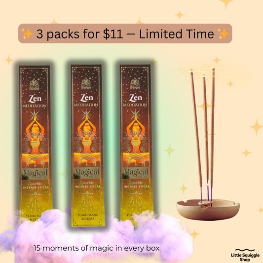 Magical Ylang Ylang + Cedar Incense – Soulful & Grounding